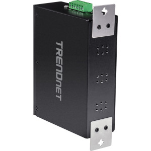 TRENDnet TI-PG160 16-Port Ethernet Switch, 16 Gigabit PoE+ ports, 32 Gbps switching capacity, DIN-rail/wall mount, IP30